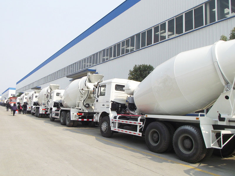 concrete mixer truck 8 cub