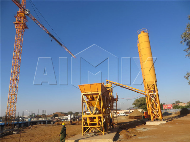 Mobile Concrete Batching Plants form China