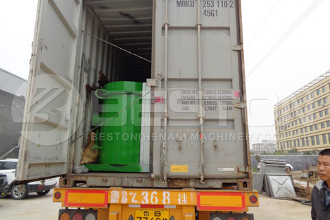 Shipment of Shisha Charcoal Making Machine