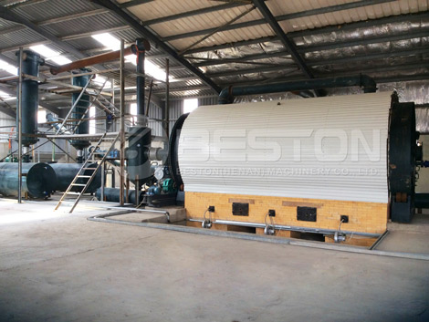 tyre pyrolysis plant for sale