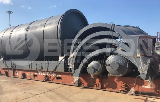 Shipment of Beston Pyrolysis Plant