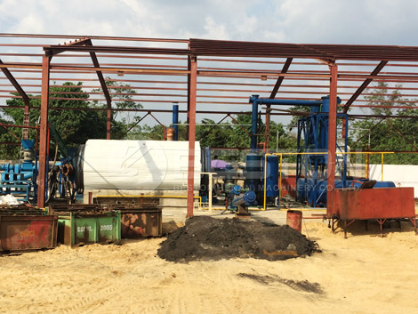 BLL-16 Waste Tyre Pyrolysis Plant