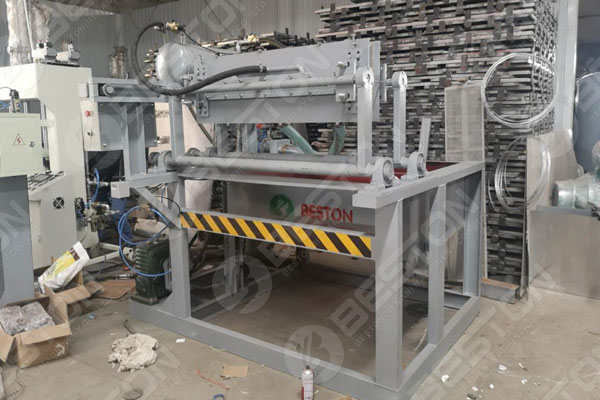 Beston Egg Carton Machine Ready to Indonesia